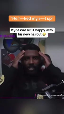 Kyrie was going through it 😅 (h/t @Kyrie Center) #kyrie #kyrieirving #NBA 