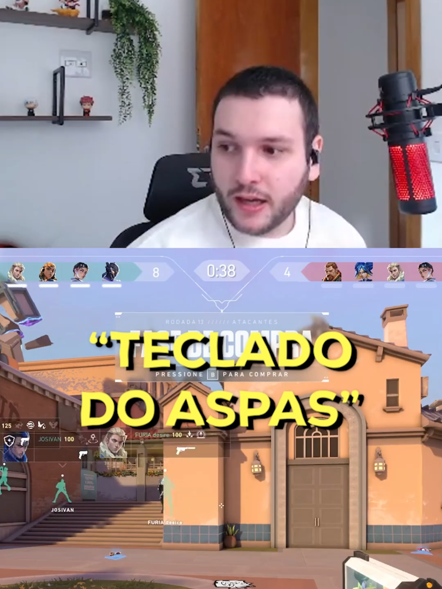 ISSO AQUI EU POSSO CHAMAR DE AURA+EGO! #Valorant #valorantbr #valorantgaming #valorantclips #bladez #fyp