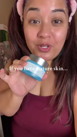 ✨If you’re looking for something that’s gonna work well for mature skin … you gotta try this one ! #antiagingskincareroutine #antiagingmoisturizer #tiktokshopcreatorpicks @Gopure 
