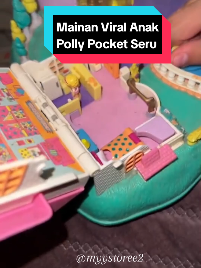 Mainan Viral Pollypocket #pollypocket #mainanviral #mainananak #pollypocketvintage #sayanganak 