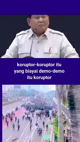 Rakyat sudah muak dengan korupsi, tapi pejabat terus berdalih! 💔  Prabowo bilang pendemo dibiayai koruptor – padahal yang didemo para koruptor itu sendiri.  Apakah kamu sepakat suara rakyat harus didengar? 💬👇 Di video ini kami menyoroti amarah masyarakat terhadap budaya korupsi dan menanggapi pernyataan Prabowo tentang demo. Tonton sampai habis dan bagikan pendapatmu di kolom komentar. Jika kamu ingin Indonesia lebih bersih, jangan lupa like, share dan ikuti akun ini untuk update lainnya. Dengan ikut berdialog, kamu membantu TikTok merekomendasikan video ini ke orang-orang dengan perhatian yang sama. Terima kasih untuk setiap dukungan – suara kalian penting! #fyp	 #viral	 #trending	 #korupsi #koruptor