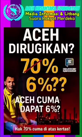 BUKTI INDONESIA PENJAJAH DAN PERAMPASAN ASET ACEH Sebagai penguasa penjajah dalam bentuk kekuasaan imperialisme yang diberi nama Indonesia, adalah suatu kebenaran, maka Rakyat Nusantara bangkit untuk keadilan suatu tindakan tepat. 