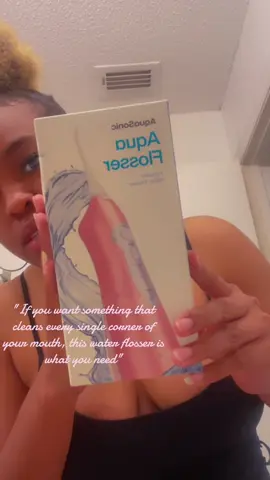 If u want something that cleans every single corner of ur mouth, this water flosser is what u need #oralcare #hygiene #fyp #viral #tiktokcreator    