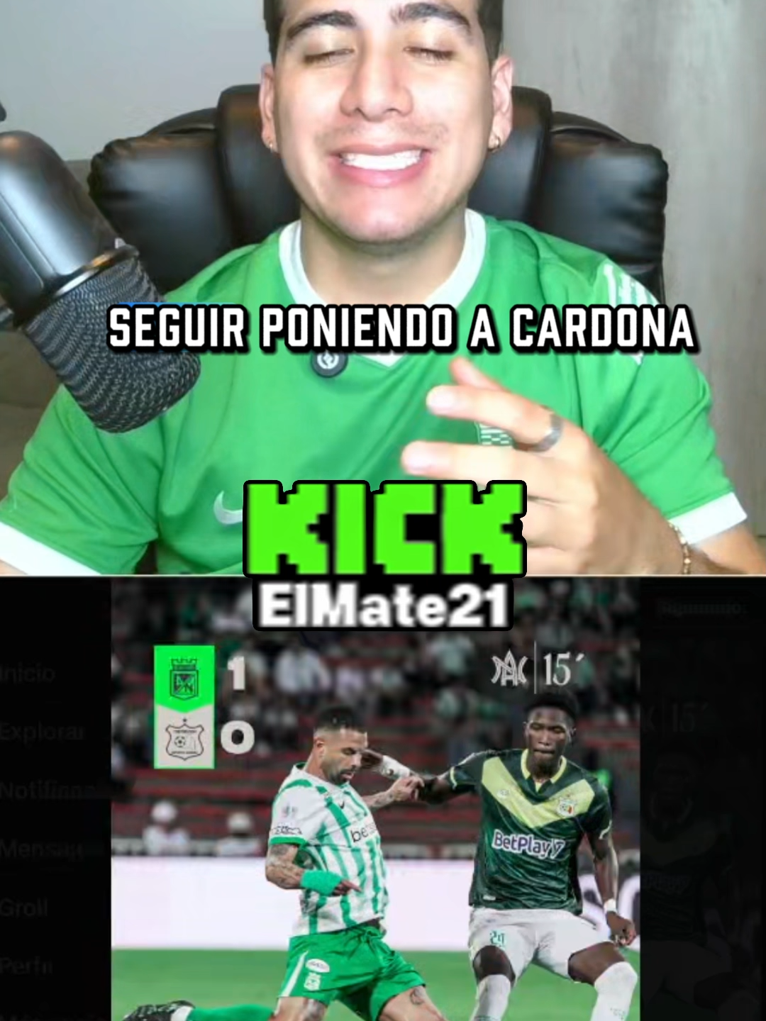 Ponerlo a jugar de titular como si nada hubiese pasado es Premiar a Cardona, los hinchas quieren que juegue el que mejor esté. #atleticonacional #atleticonacional⚽️🥰 #soydelverdesoyfeliz #atleticonacionalmiverdolaga #losdelsursiemprepresentes🔥 #atleticonacionaldemedellin
