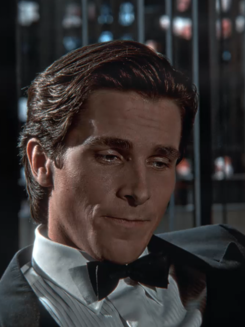 Patrick Bateman | Ecstacy (Slowed) | 4K Edit #patrickbateman #patrickbatemanedits #edit #edits 