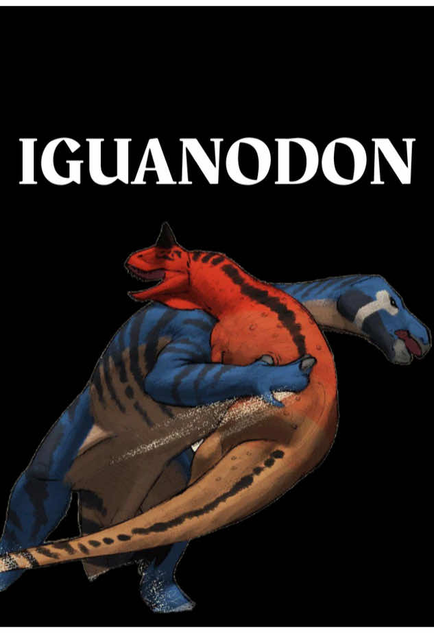 Inspired by @JayPierlis #dinosaur #iguanodon #dinosaurs #dinotok #dinotiktok 