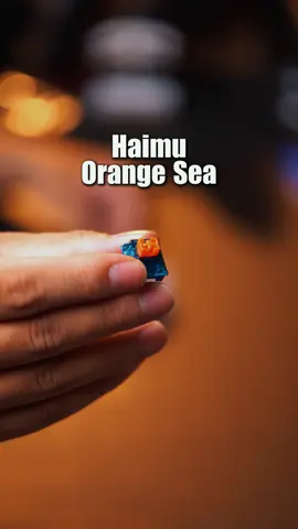 Haimu Orange Sea switch sound test #banphimco #keyboard