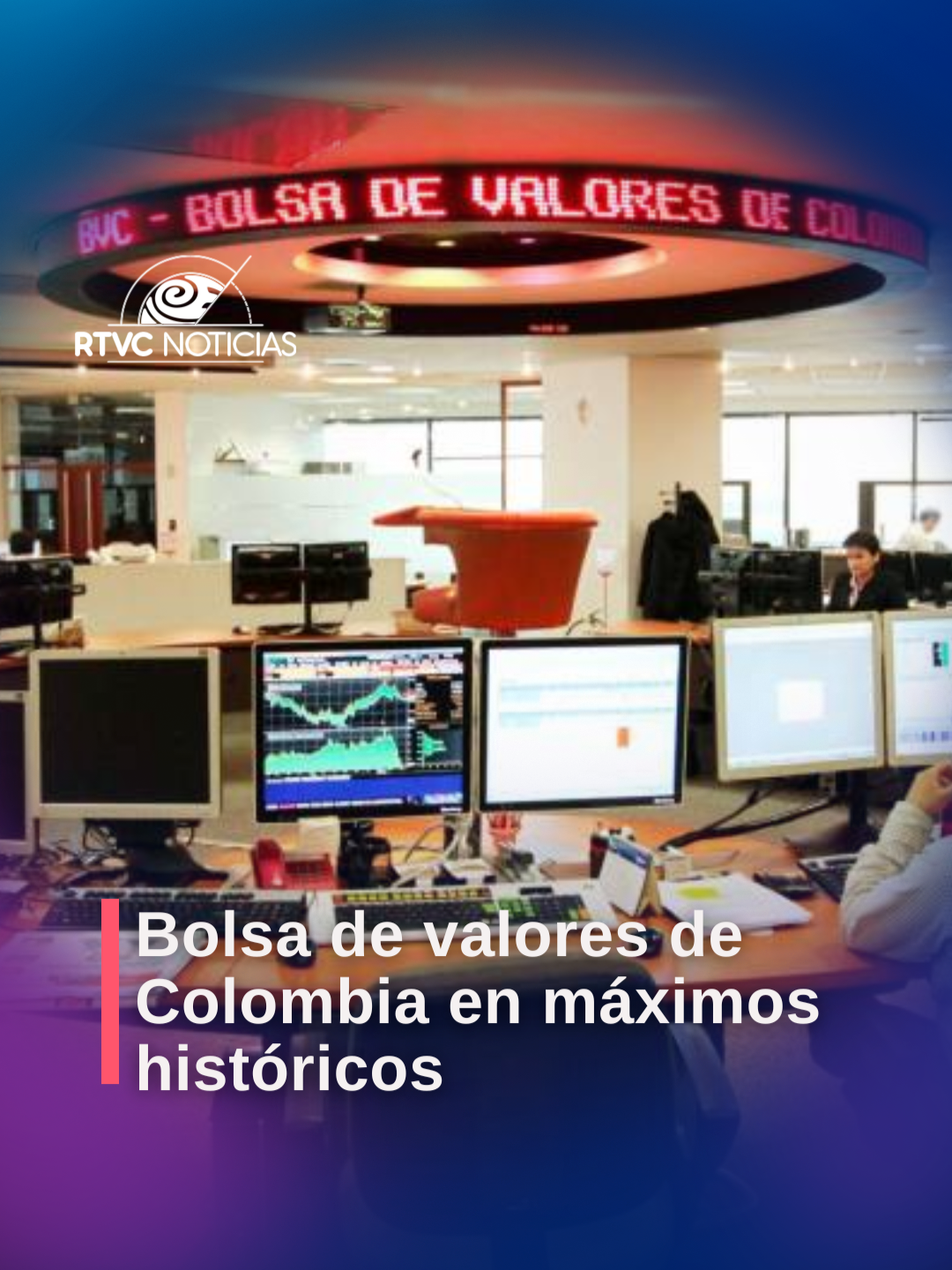 🇨🇴📈| La Bolsa de valores de Colombia marcó un histórico 20% y lidera el crecimiento mundial. El presidente @gustavopetrooficial resaltó que en su Gobierno “los ricos son más ricos y los pobres mejoraron su situación económica”.