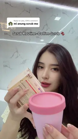 Replying to @Lyka, CPA buy din kayo ng salinan ng Jar para mas maximize yung product iwas tigas haha! #scrub #coffeescrub #cuffubar 