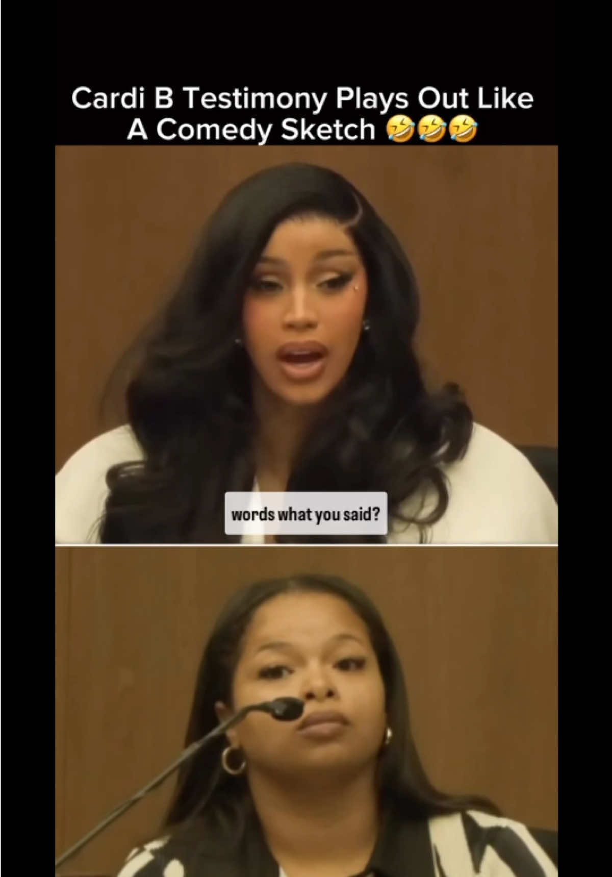 “She’s Security Heavy” 🤣🤣🤣 #cardib #cardibedit #cardibsounds 