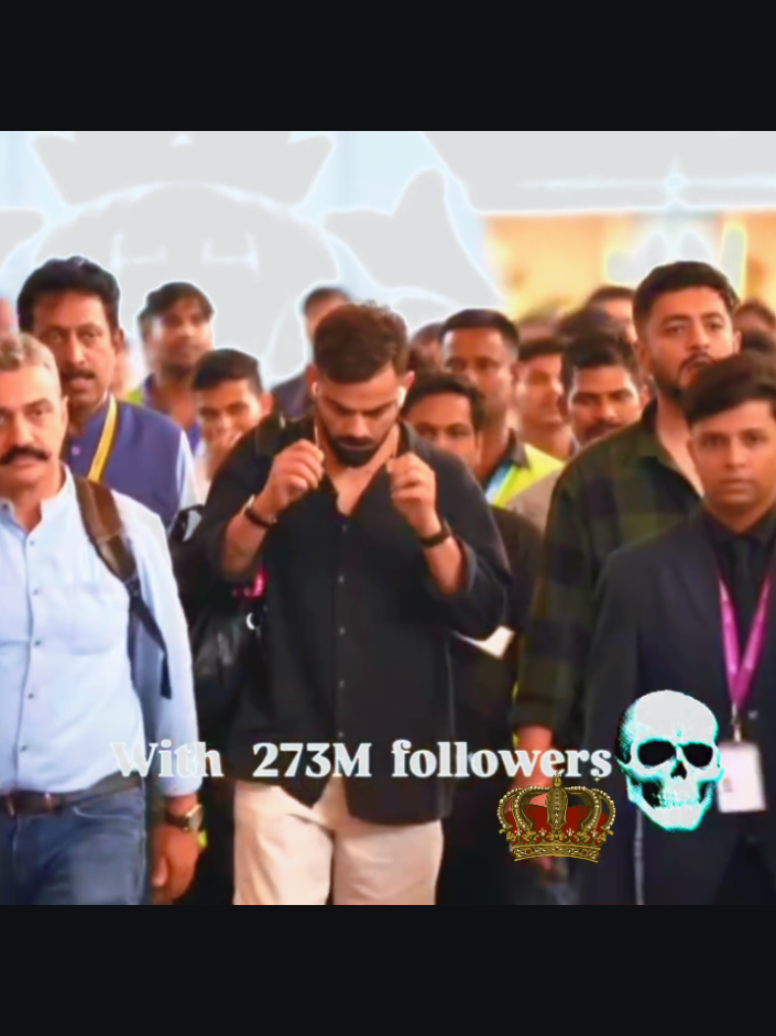 273M 🔥. that's called Aura #unfreez #cricketvideos #unfreezeaccount #virat #aura 