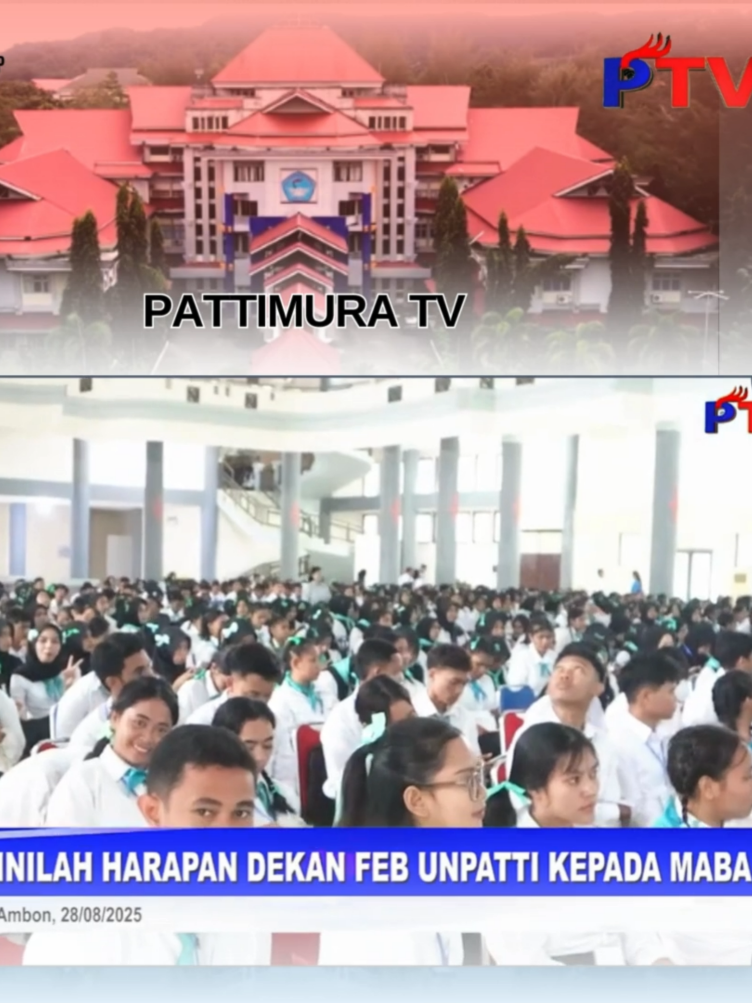 UNPATTI UPDATE: INILAH HARAPAN DEKAN FEB UNPATTI KEPADA MABA Nonton fullnya  disini👇 https://youtu.be/i02khBQ2h44 PATTIMURA TV - 