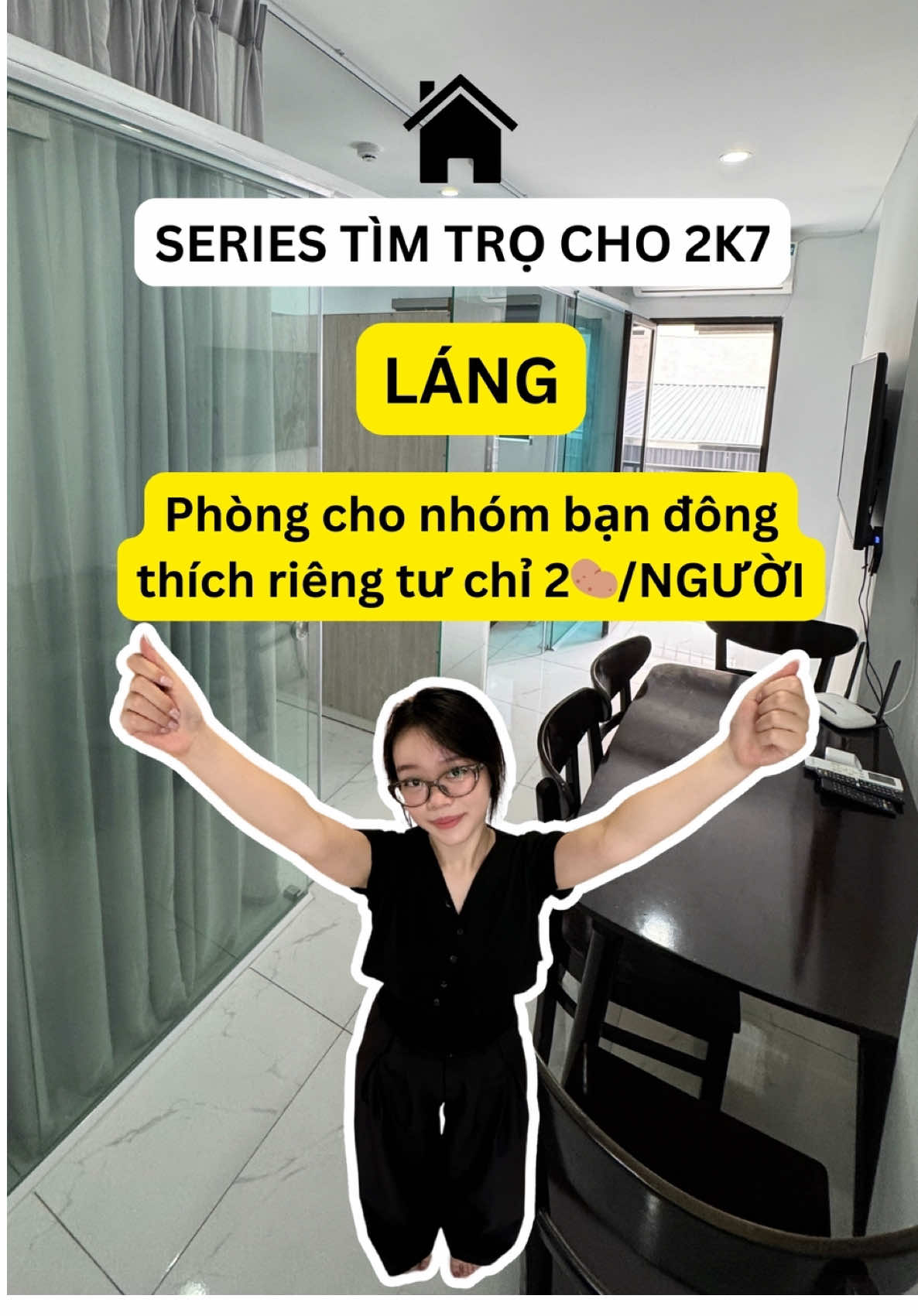 Căn phòng cho nhóm bạn muốn ở chung nhưng vẫn thích riêng tư 🥰🥰 #phongtrosinhvien #EpicCenter #sinhvien #phongtro #phongtrohanoi 