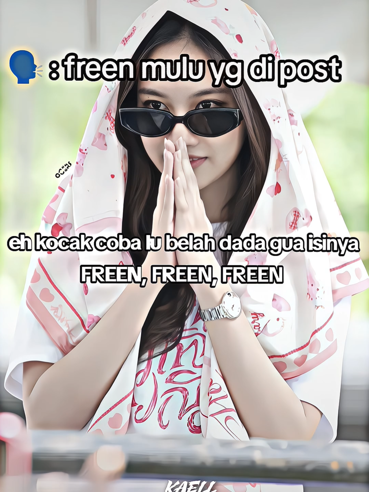 coba belah 🗿 #srchafreen #freen #fyp #thaientu