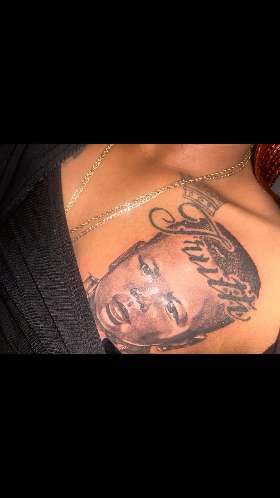 Although it’s him whose birthday is approaching .. this is my gift to myself inserting him 🥹 because girl you been doing the damn thing for A YEAR!!! I came into motherhood & bodied it , no instructions , no guide , just me & my baby 🫶🏽 life with you is so amazing!!! & we will continue to prosper & live life … I love you TRUTH! The count down begins , my baby will be 1 in 8DAYS! 🥹  & of course my tat man bodied IT! 😍😍😍 