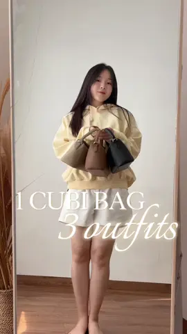 1 Cubi bag bisa buat banyak gaya nihh 🤩 Kalau kalian tim apa, langsung comment yaa 🙌🏻✨ #fyp #agefree #taswanita #belilokal #taslokal 