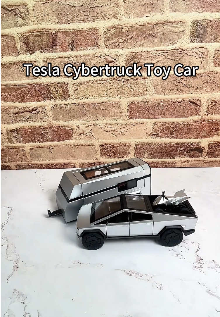 Tesla Cybertruck toy car #tesla #tiktokshoplabordaysale #kidsoftiktok #videowave #fyp 