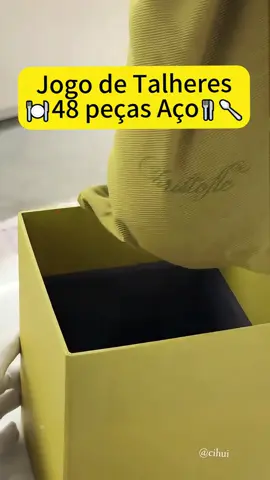 Jogo de Talheres 48 peças Aço #promocaotiktok #fyyyyy #tiktokshope #casa#goodthing  