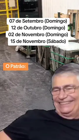 #feriado #patrao #fyp #Clt #MemeCut 