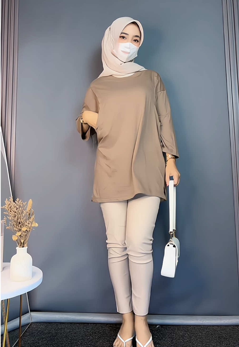 Kaos oversize busui super adem🥰 #rekomendasioutfit #kaos #kaosbusui #kaosoversize 