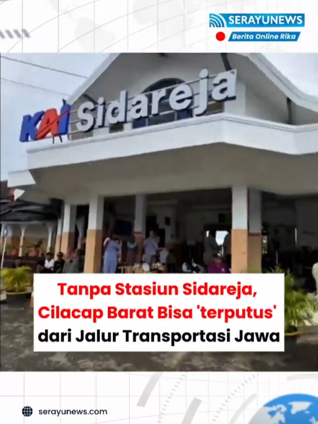 Dari Sidareja ke mana aja bisa! 📷 Kereta Mutiara Selatan, Lodaya, Malabar… semua siap nganter kamu ke kota tujuan.  Pernah punya momen berkesan naik kereta dari sini? Share di kolom komentar ya! 📷📷 Reporter: Shandi Yanuar  #railfans #sidareja #kaidaop5 #cilacap #jawatengah