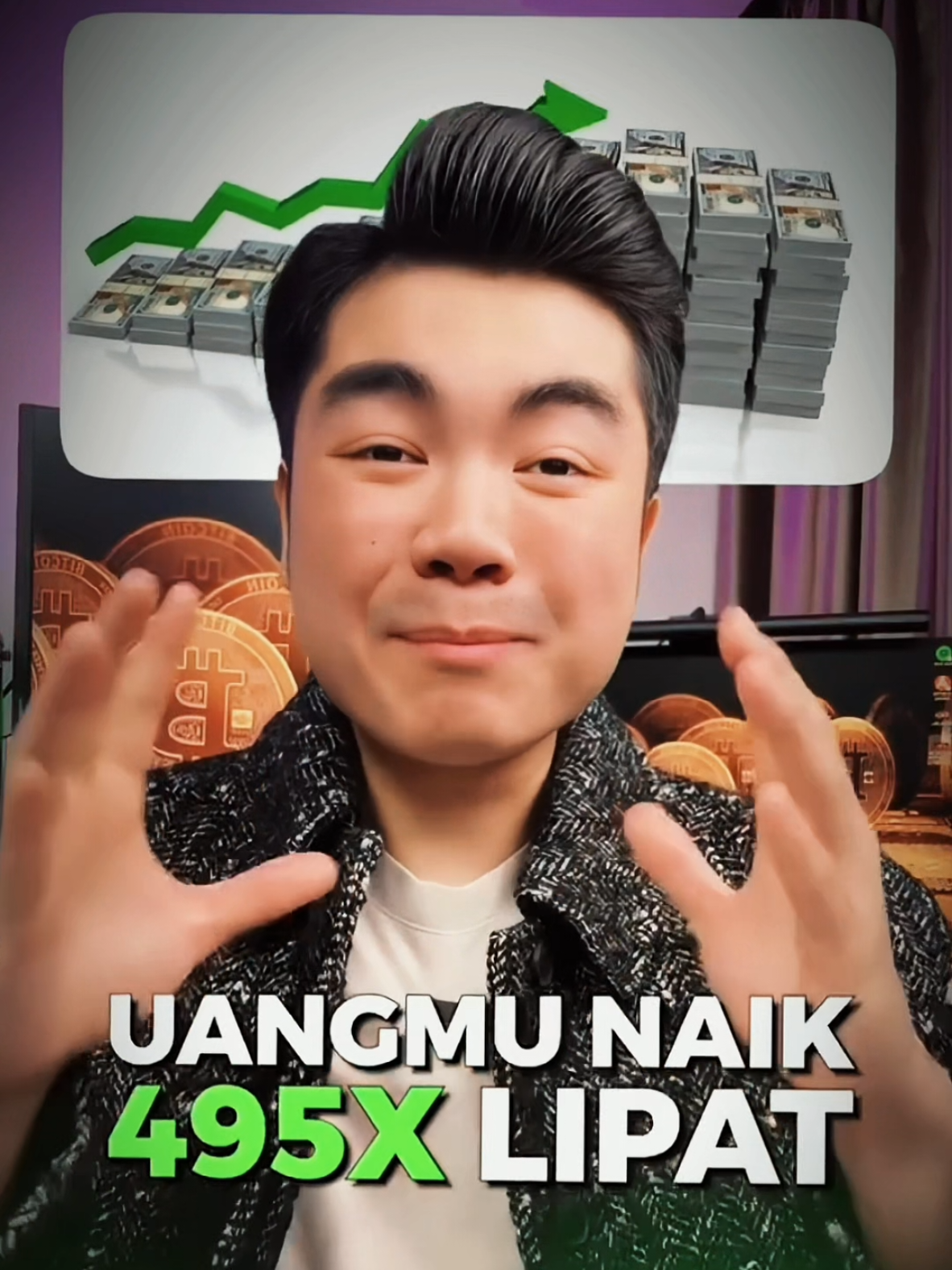 menurut kalian BTC ke harga berapa nanti? #bitcoin #sulianto #nagake10 