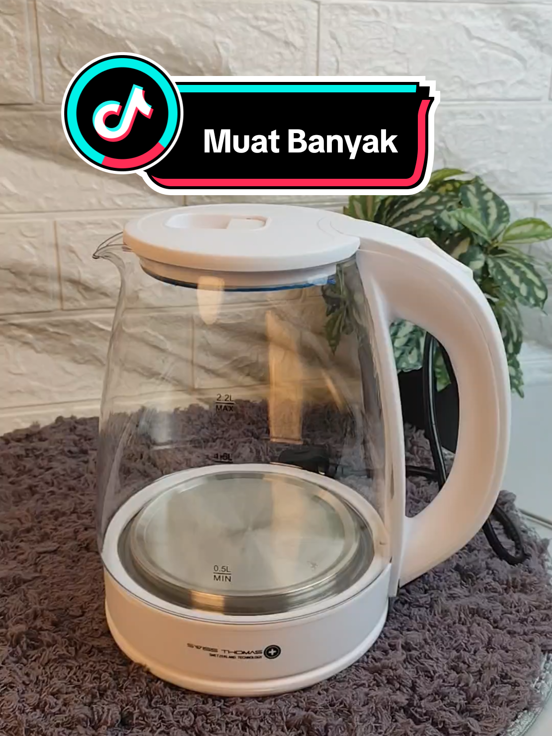 Besar 2.2L terus! #kettle #kitchen #hot #water 
