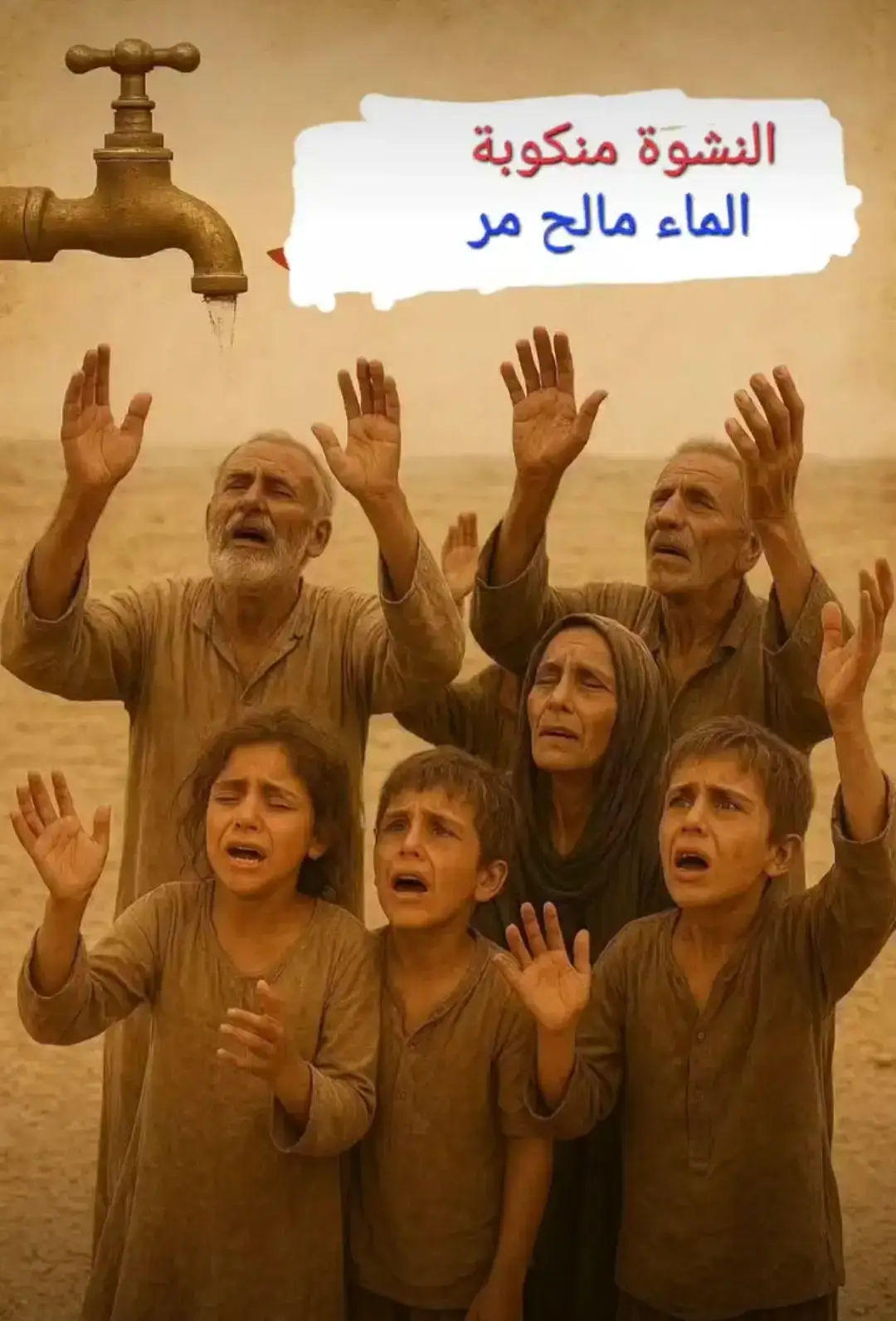 #ناحية_النشوة  #البصرة #مظاهرات #امراض #سرطان 