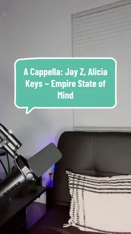 A Cappella: Jay Z, Alicia Keys ~ Empire State of Mind  #acapella #singersoftiktok #fypmusic #cover #singer 