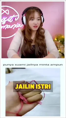 Suaminya jail banget 🤣 tonton fullnya di YT channel MEISITA REACTION #meisitalomania #reaction #suami #jahil #istri 