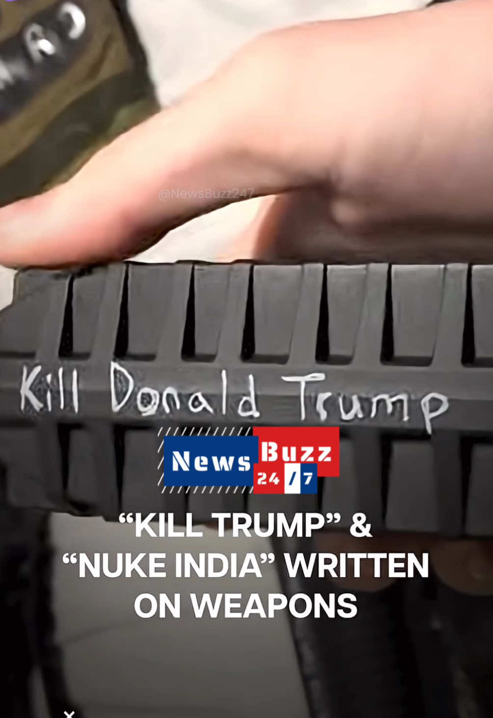 A gunman opened fire at a Catholic school in Minneapolis, killing two children and injuring at least 17 others. Authorities say the shooter had previously posted videos displaying weapons with disturbing messages like “Kill Trump” and “Nuke India” written on them.  #NukeIndia #Nuke #SchoolIncident #MinneapolisIncident #NewsBuzz247 