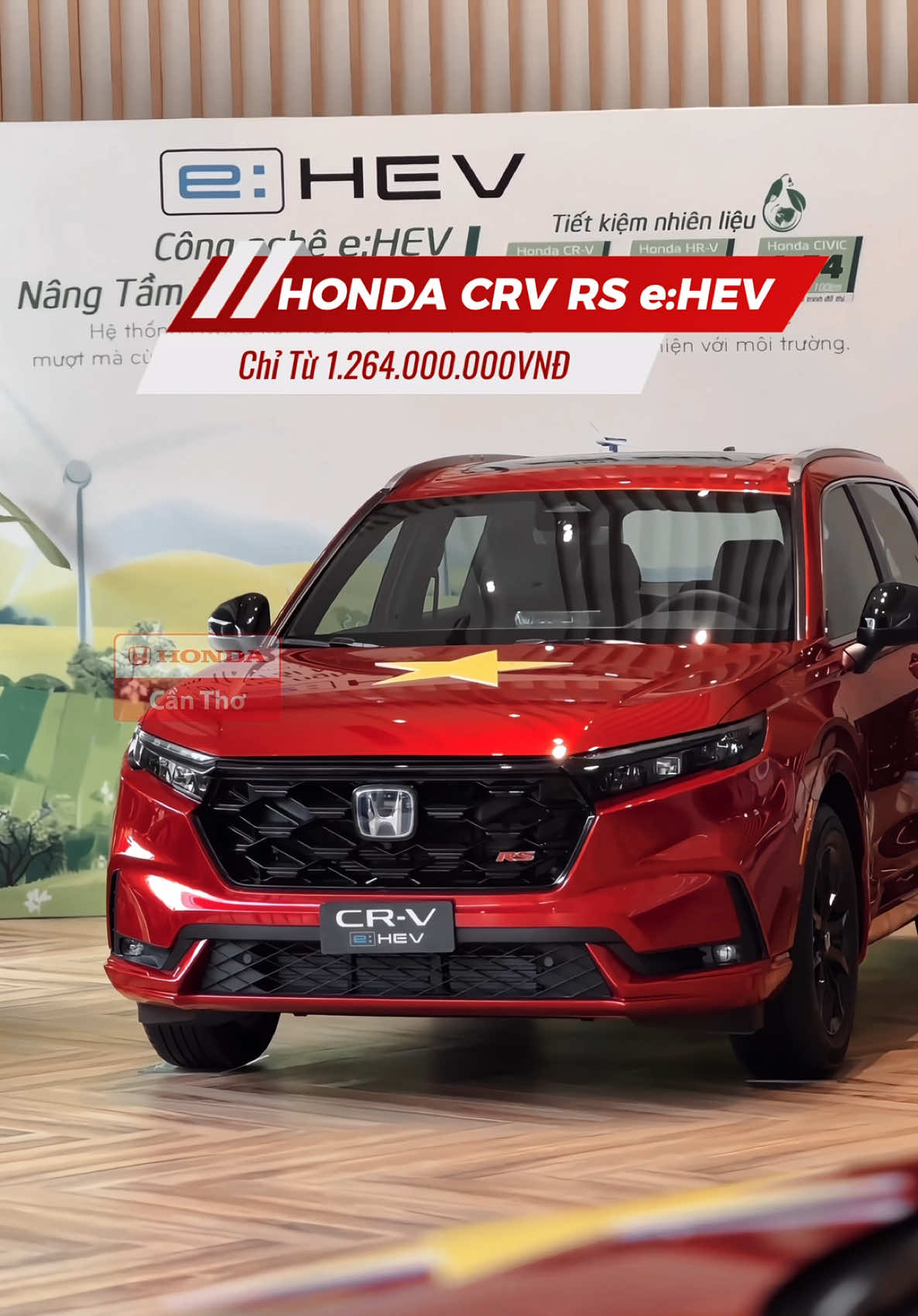 Honda CRV Hybrid chúc mừng Quốc Khánh 2/9 🇻🇳 #hondaotocantho #hondacrv #quockhanh #quockhanh292025🇻🇳