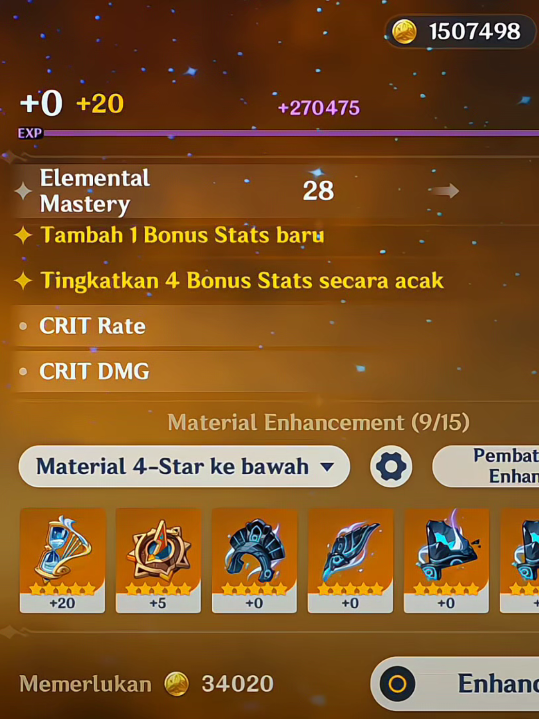 😭😭😭 crit damage 4 pls #GenshinImpact 