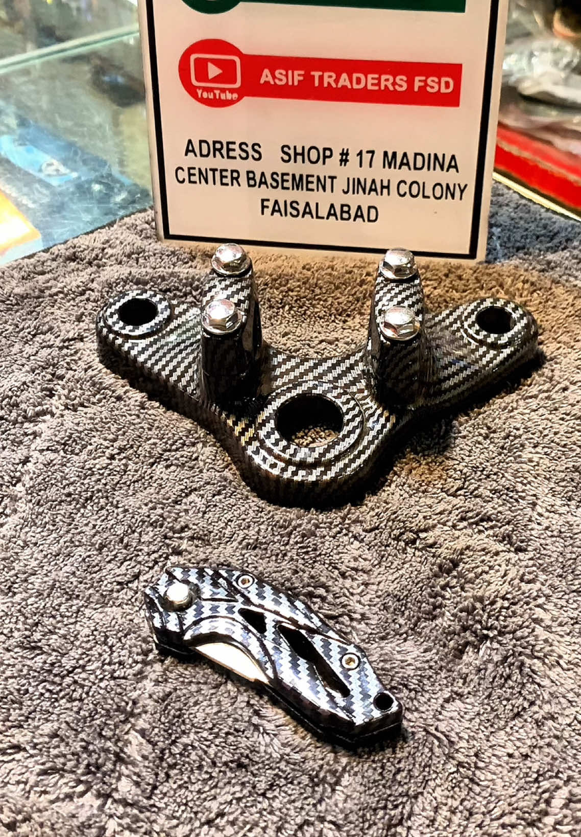 Carbon Fiber Deal  Rs 2600/== #03021290000 #125cc #carbonfiber #viralvideo #unfreezemyacount 
