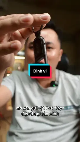 Định vị nguỵ trang móc gắn chìa khoá #kienreview #review 