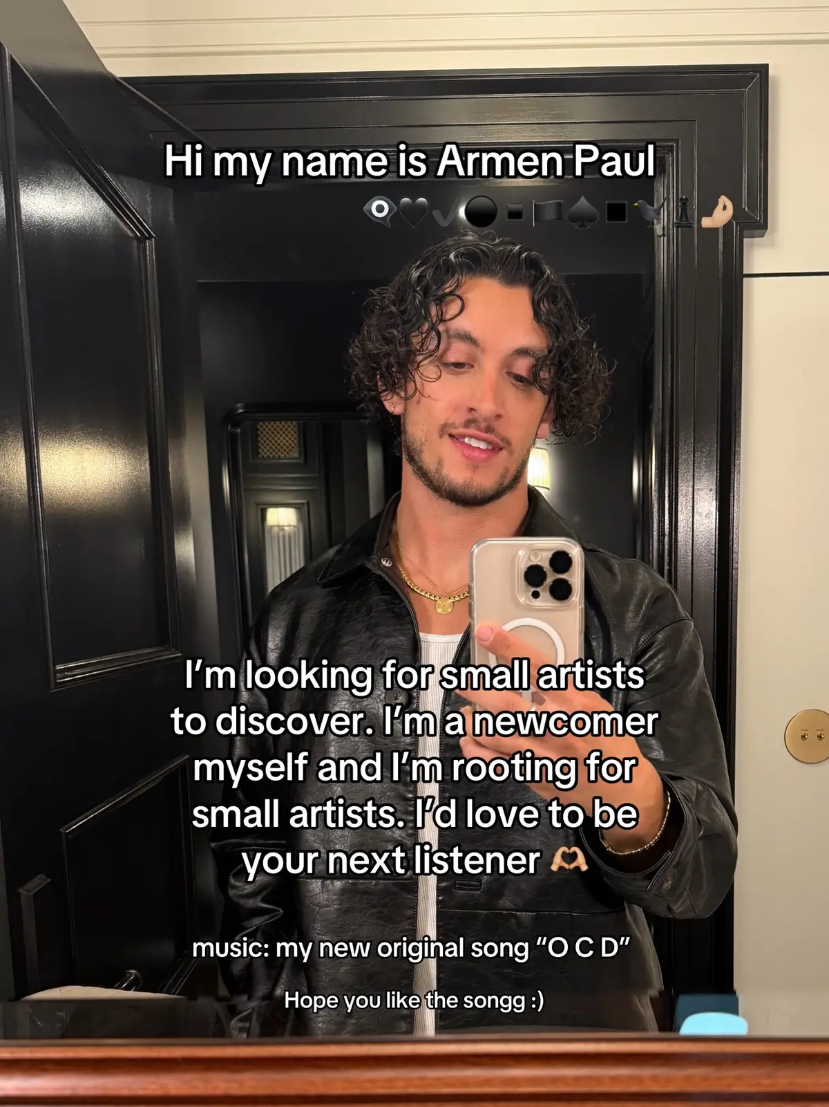 I’d love to find new artists - please give me some recommendations here or if you are also an artist, let’s connect 🖤 #smallartist #newmusic #upandcomingartist #music #musicindustry 