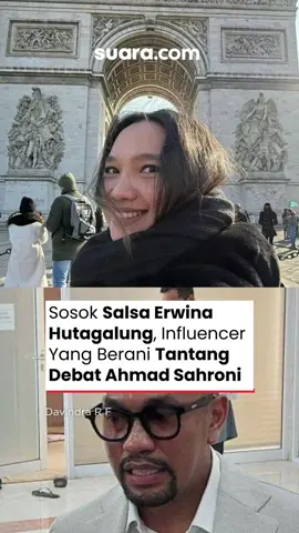 Pernyataan kontroversi Wakil Ketua Komisi III DPR RI, Ahmad Sahroni baru-baru ini tuai sorotan, termasuk dari sosok Salsa Erwina Hutagalung. Menurut Salsa, pernyataan Ahmad Sahroni itu dianggap merendahkan rakyat. Oleh sebab itu, Salsa menantang Ahmad Sahroni untuk debat secara langsung. Melalui kontennya, ia secara terang-terangan mengajak Ahmad Sahroni untuk berdebat. Namun, mengenai Salsa Erwina yang berani tantang debat Ahmad Sahroni, siapa sebenarnya sosoknya? Yuk simak profil singkatnya dalam video berikut! #SalsaErwina #SalsaErwinaHutagalung #AhmadSahroni #Influencer #Debat #DPR #Sosok #Profil