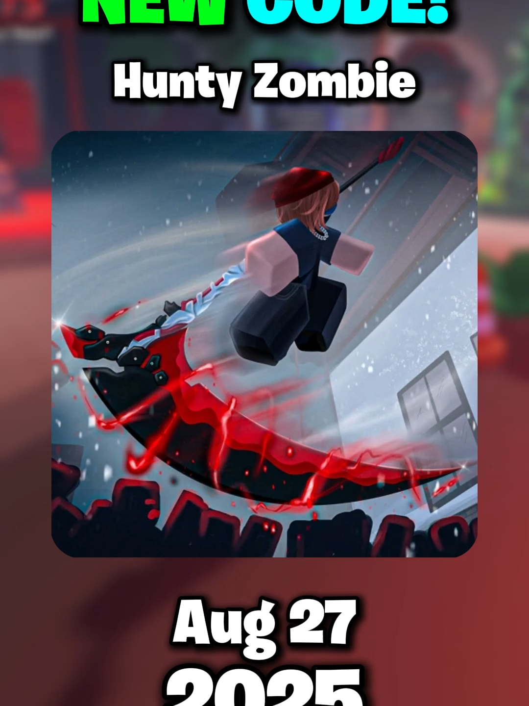 A NEW CODE in Hunty Zombie! | August 27, 2025