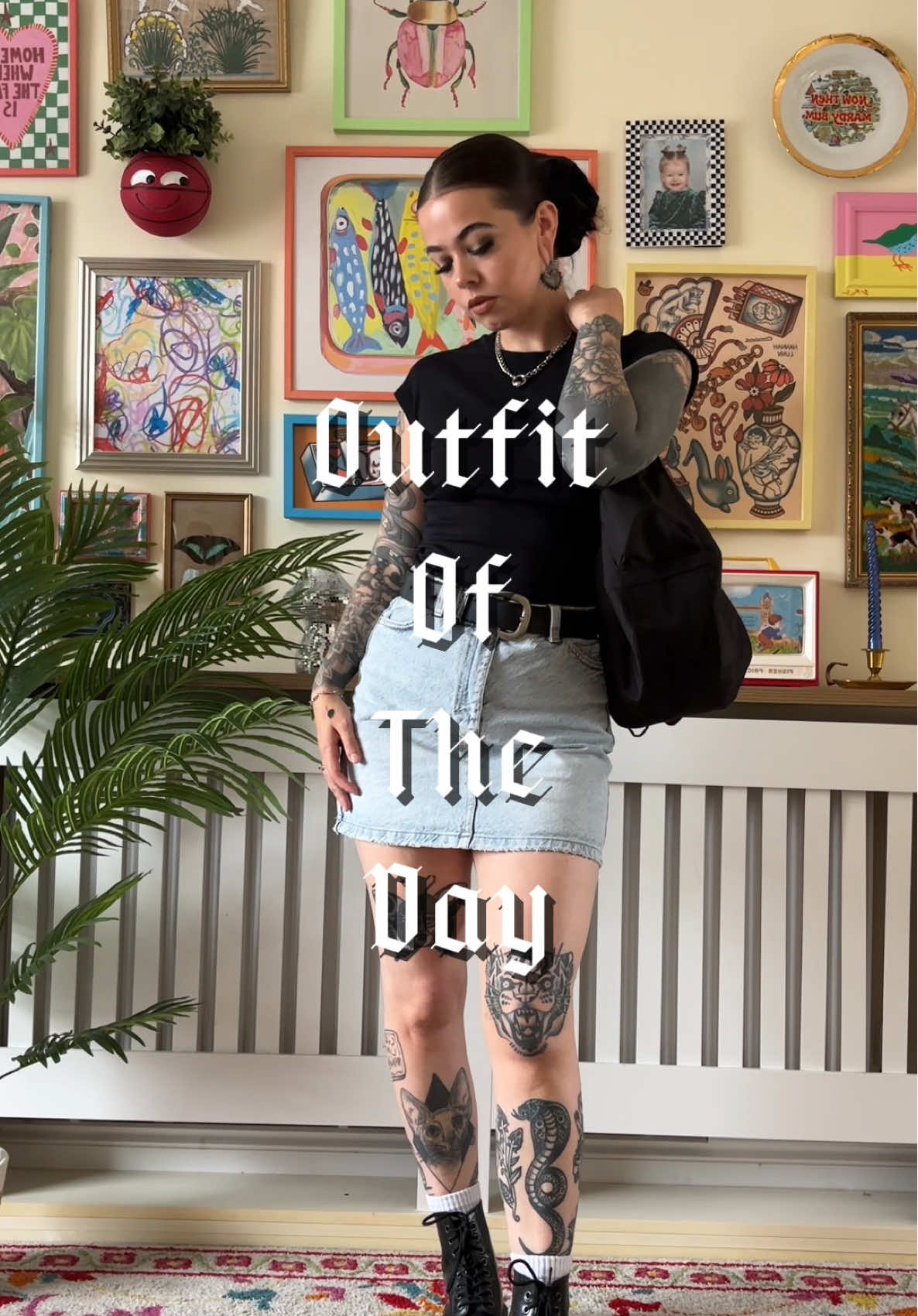 👽OOTD👽  #altfashion #alternative #OOTD #alternativefashion #tattoos 
