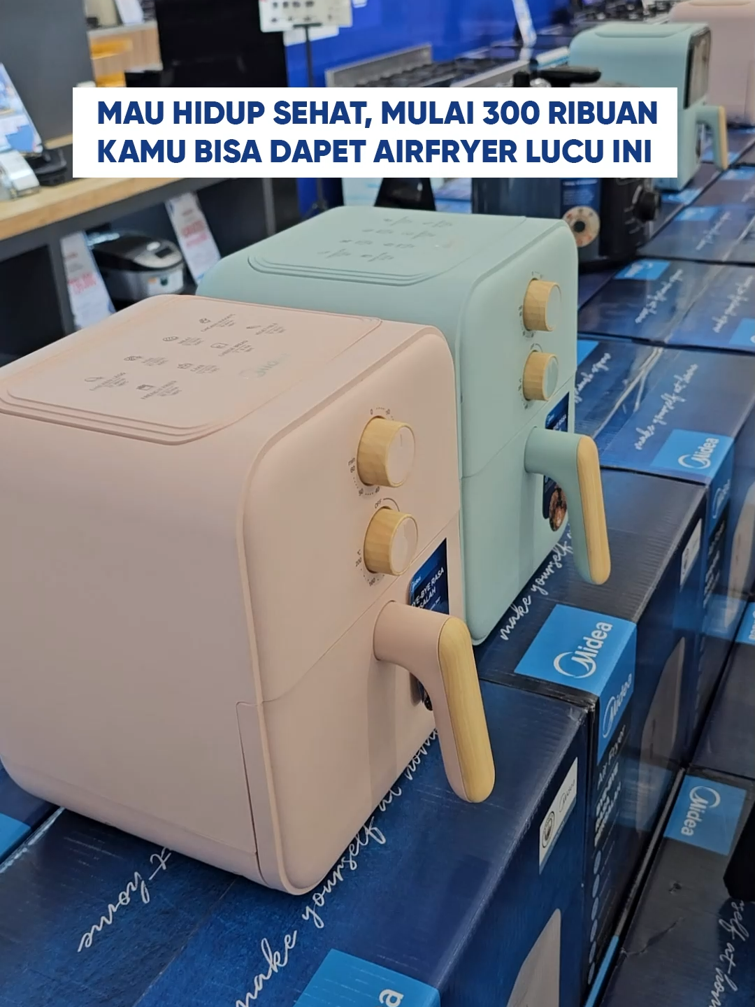 🍳 Capek masak ribet? Tenang aja, ada Midea Air Fryer & Pressure Cooker yang siap jadi partner andalan di dapur ✨ ✅ Masak lebih gampang ✅ Hasil tetap lezat & sehat ✅ Sekarang ada harga spesial 🎉 Buruan ke outlet Hartono terdekat atau klik aplikasi myhartono sebelum kehabisan kuota promo! 🚀 Hartono, Your Lifetime Partner #MyHartono #Midea #AirFryer #PressureCooker #PromoElektronik #YaHartono