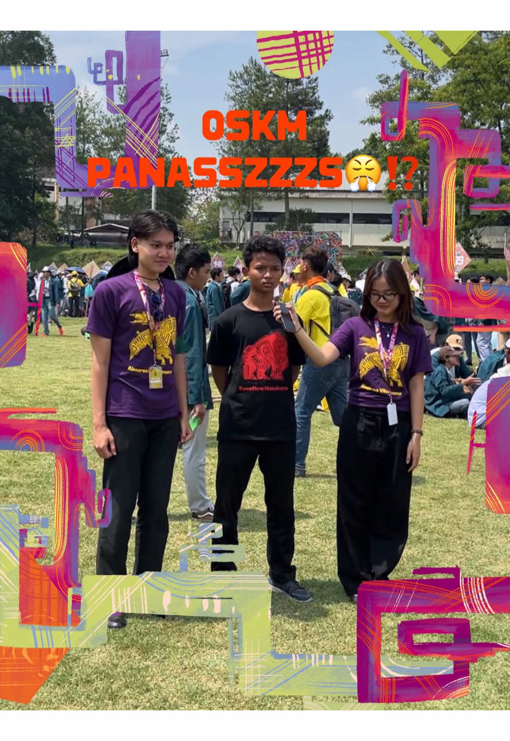 Panas-panas diisengin kakak panitia, coba hitung di komen berapa kali venturions nyebutin kata PANASSSS?? 🤯🔥🔥 #LifeLongLearner #MengakarKuat #OSKMITB2025 #KATITB #maba 