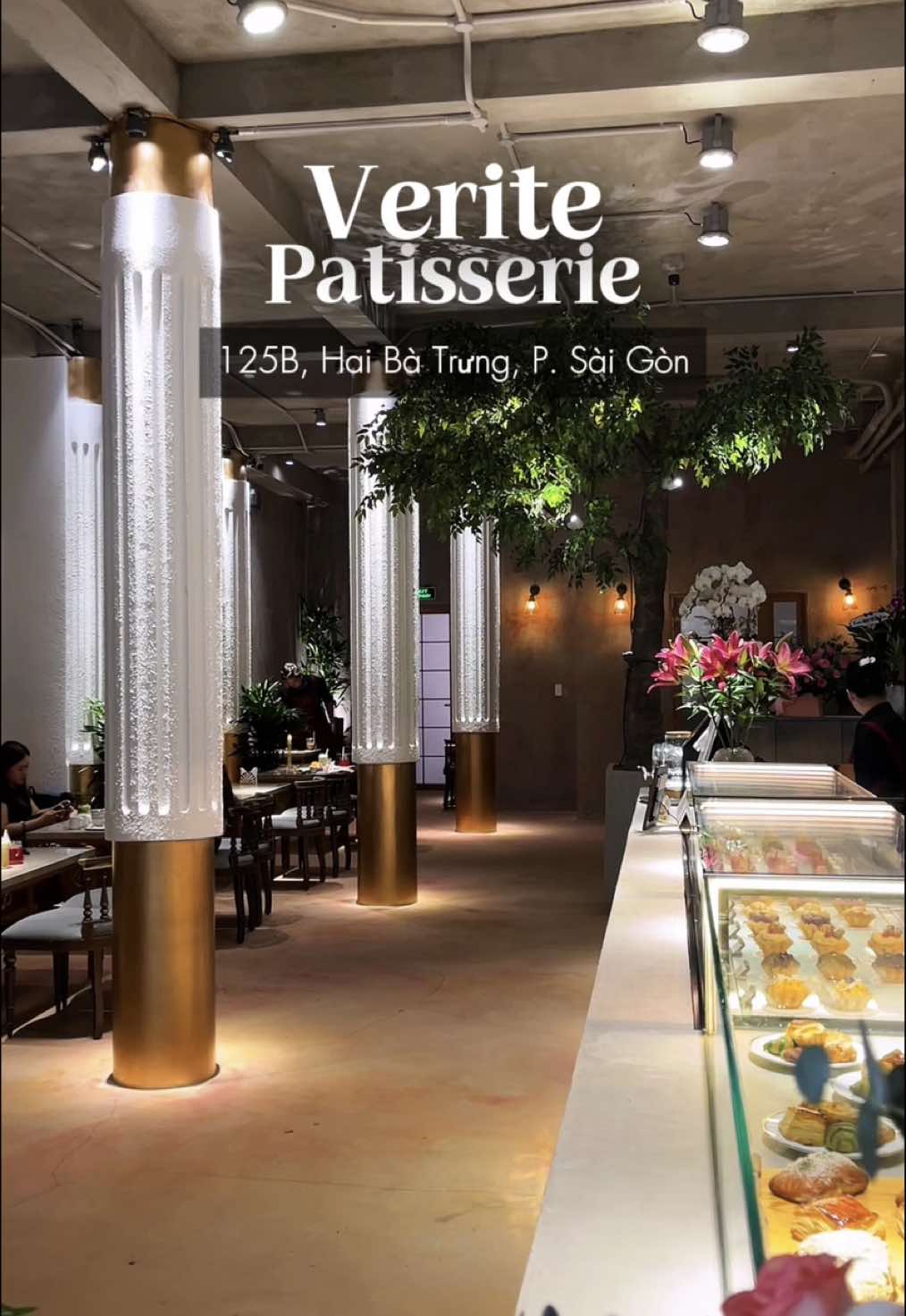 Team mê bánh ngọt lại có thêm địa điểm check-in mới rùi nè 🥰✨ #veritepatisserie #haibatrung 