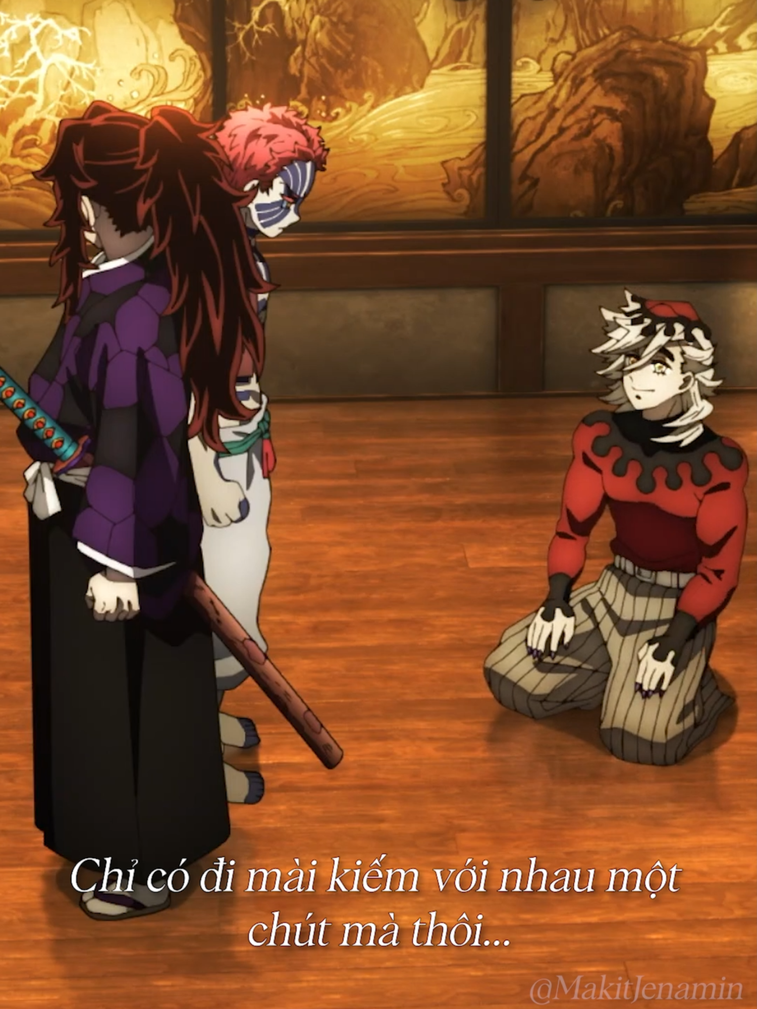 Douma chuyện chưa kể / Kimetsu no Yaiba #longtieng#dubbing#demonslayer#kimetsunoyaiba#douma#fyp#viral#makit