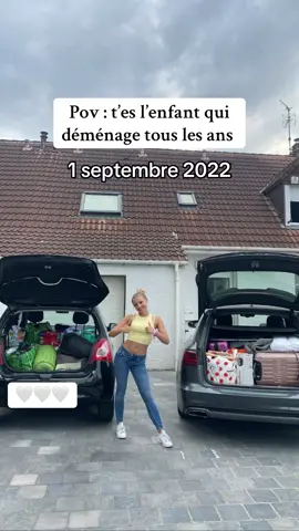 Chaque année un déménagement ou rien 🤣 Instable je suis mdr  Prochain déménagement à suivre ✈️ #demenagement #enfant 