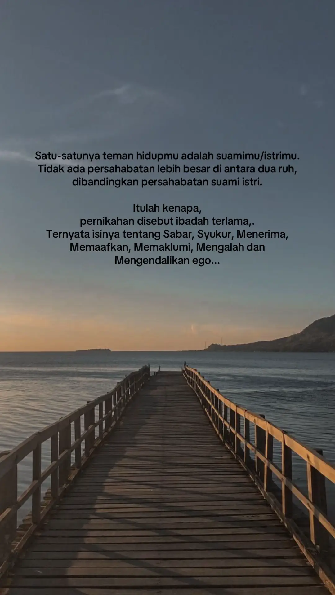 Tidak ada sahabat lawan jenis yang sesungguhnya selain suami istri.