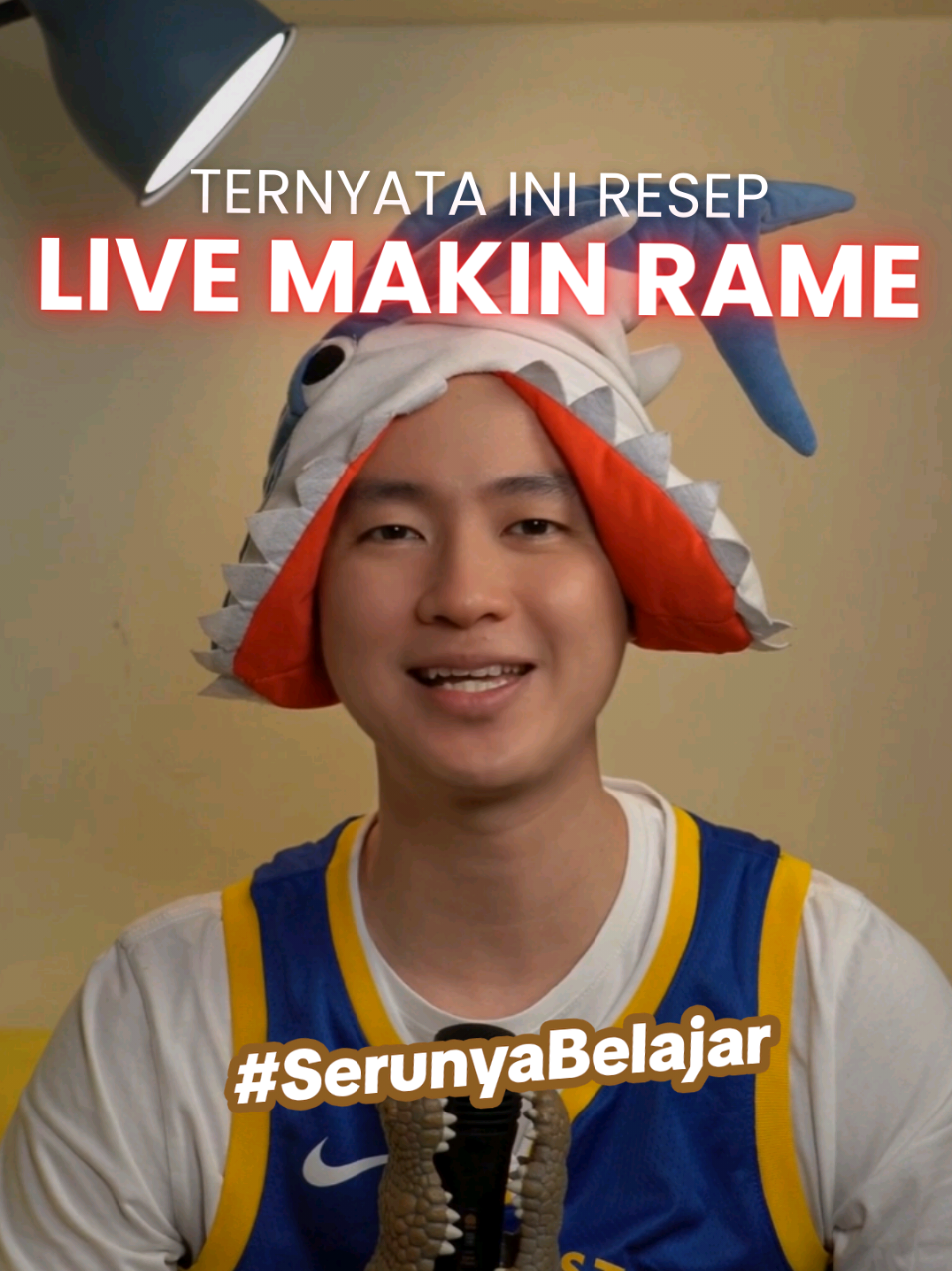 TERNYATA INI RESEP LIVE BIAR MAKIN RAME!😱 #serunyabelajar #abibayu #ternyataabibayu #tiktokshop 