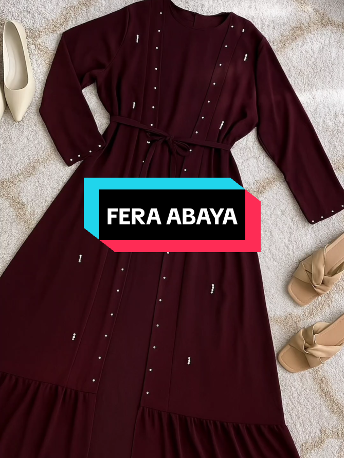 Fera abaya by affrastore abaya #abaya #abayafera #abayaterbaru #abayakondangan 