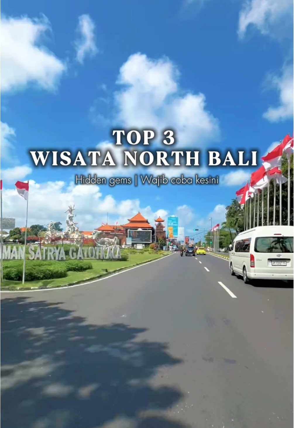Top 3 wisata North Bali yang wajib banget kalian kunjungi!  #baliisland🌴☀️🌊🌺 #ttpetualangpro #jelajahhepi #foryou #placetogo 