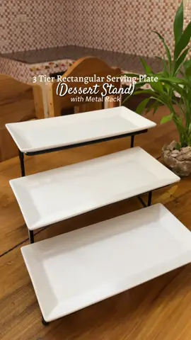 Affordable and high quality 🌸🌼🍃. #dessertstand #servingplate #kitchenware 