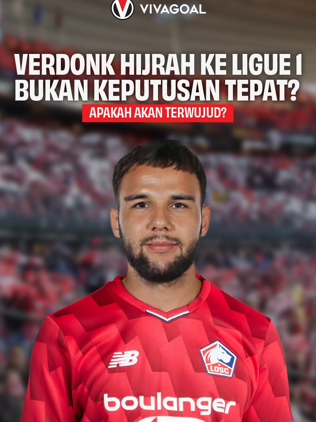 Pemain Timnas Indonesia, Calvin Verdonk dikabarkan diminati klub asal Ligue 1 yaitu LOSC Lille. Namun meninggalkan NEC Nijmegen juga bisa jadi kerugian untuk Verdonk. Mengingat saat ini timnya memimpin klasemen Eredivisie dan ia merupakan pemain inti. Apakah Verdonk akan hijrah ke Pranci, Vivamania?🤔 #TimnasIndonesia #timnasday #timnas #vivagoal